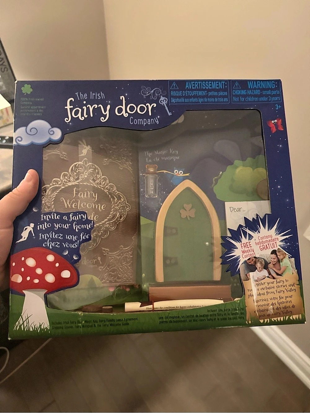 The Irish Fairy Door Company Fairy Door Kit NWT